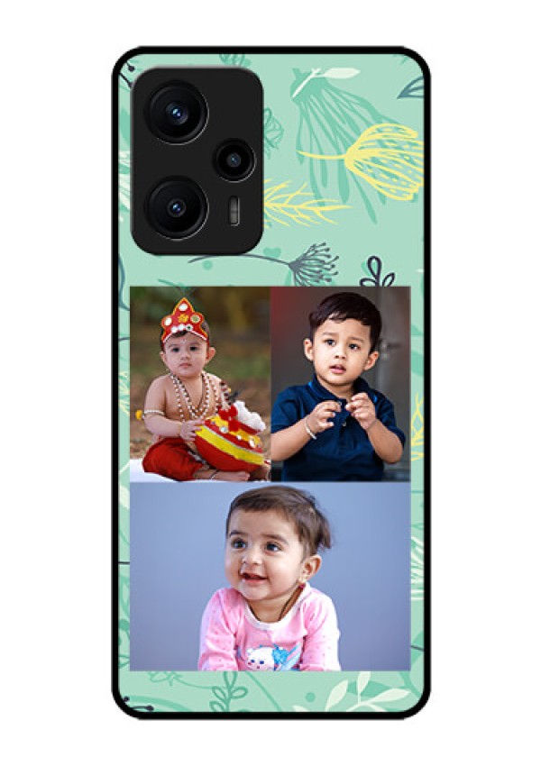 Poco F5 Photo Printing on Glass Case - Forever Family Design