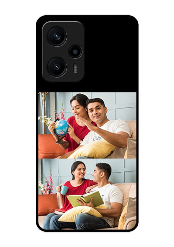 Poco F5 2 Images on Glass Phone Cover