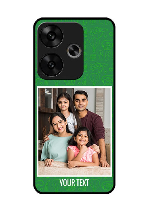 Poco F6 5G Custom Glass Phone CasePicture Upload Design