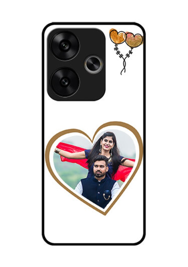 Poco F6 5G Custom Glass Phone CaseYou and Me Design