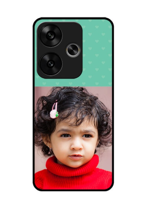 Poco F6 5G Custom Glass Phone CaseLovers Picture Design