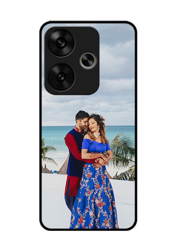 Poco F6 5G Custom Glass Phone CaseUpload Full Picture Design