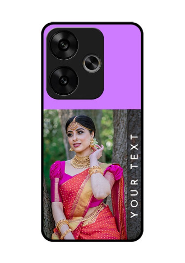 Poco F6 5G Custom Glass Phone CaseBirthday Icons Design