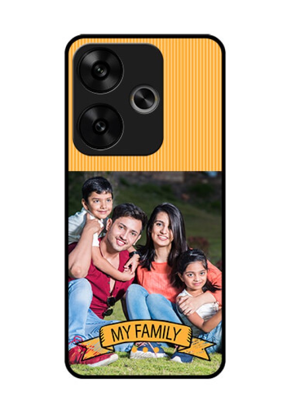 Poco F6 5G Custom Glass Phone CaseMy Family Design