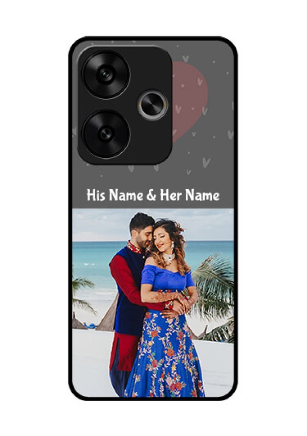 Poco F6 5G Custom Glass Phone CaseBuy Love Design With Photo Online