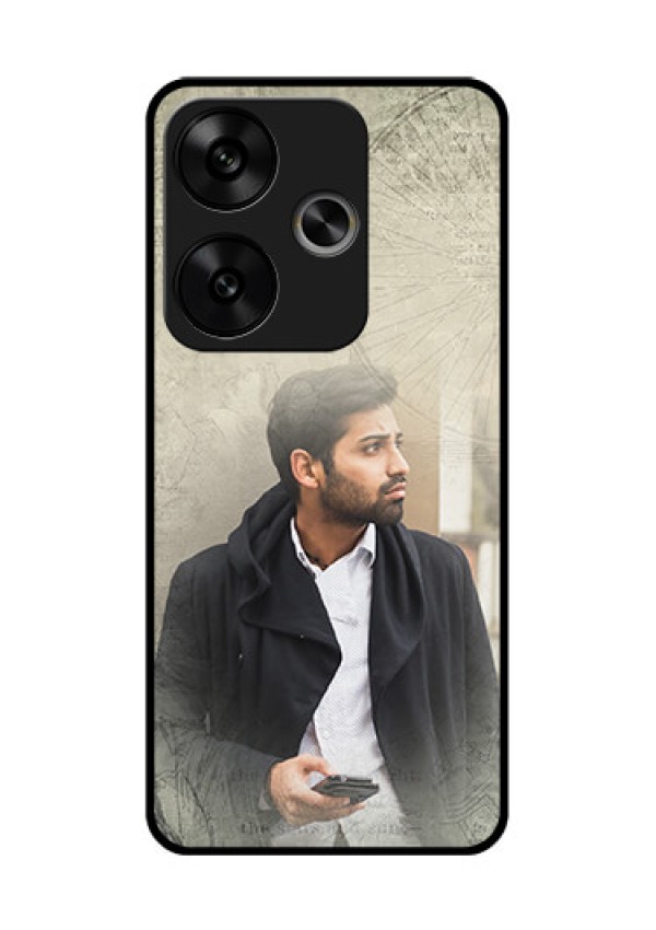 Poco F6 5G Custom Glass Phone CaseWith Vintage Design