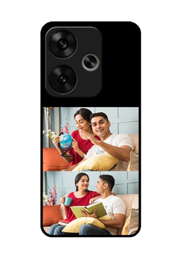 Poco F6 5G Custom Glass Phone Case2 Images Design