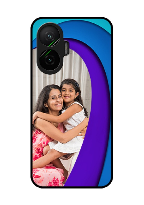 Poco F7 5G Custom Glass Phone Case - Simple Pattern Design