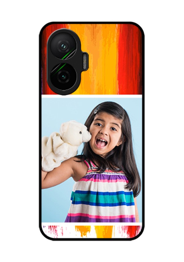 Poco F7 5G Custom Glass Phone Case - Multi Color Design