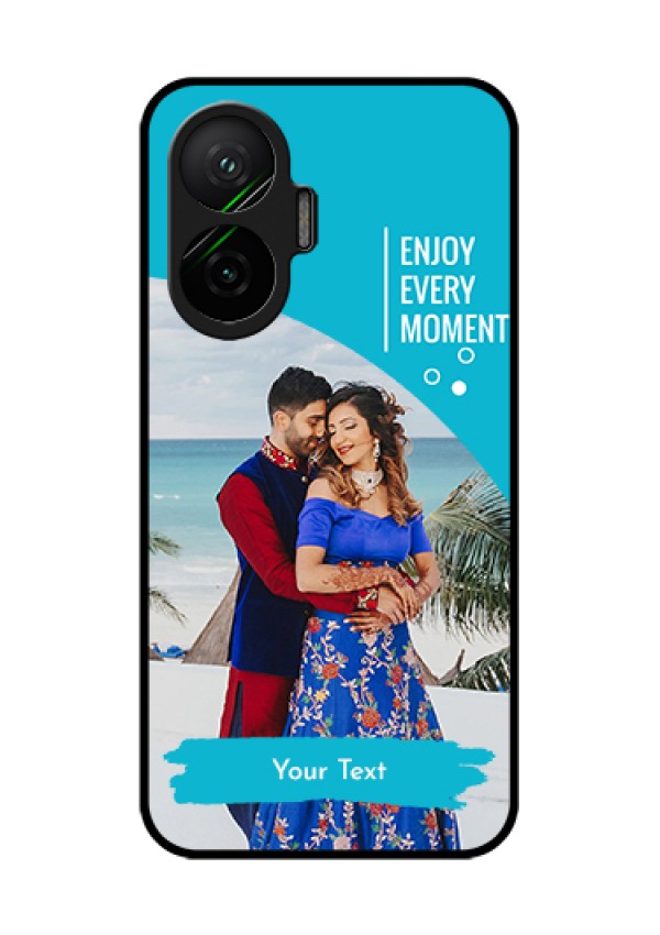 Poco F7 5G Custom Glass Phone Case - Happy Moment Design