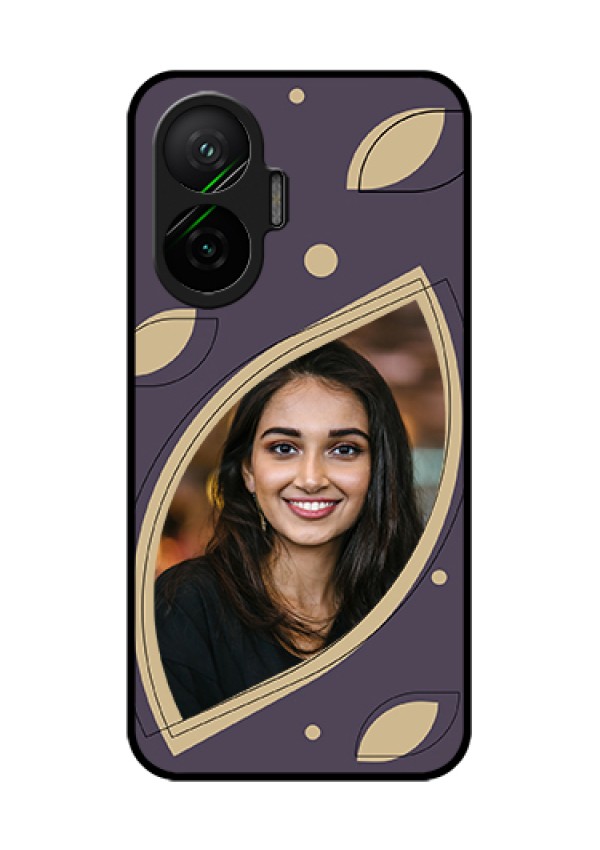 Poco F7 5G Custom Glass Phone Case - Falling Leaf Design