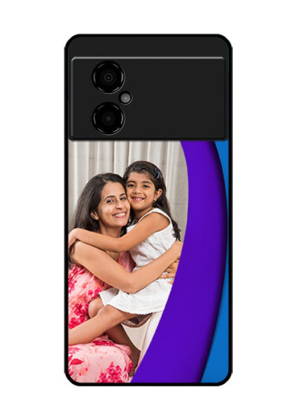 Poco M4 5G Photo Printing on Glass Case - Simple Pattern Design