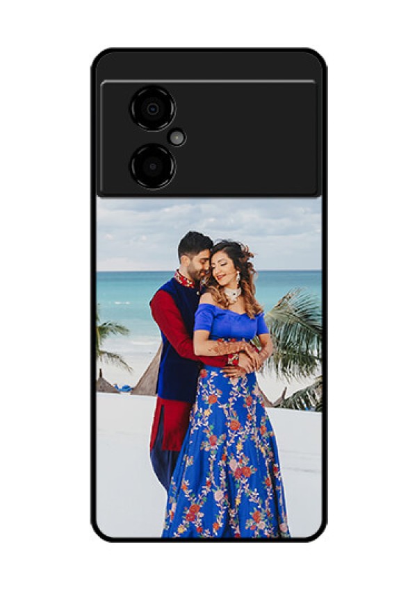 Poco M4 5G Photo Printing on Glass Case - Upload Full Picture Design