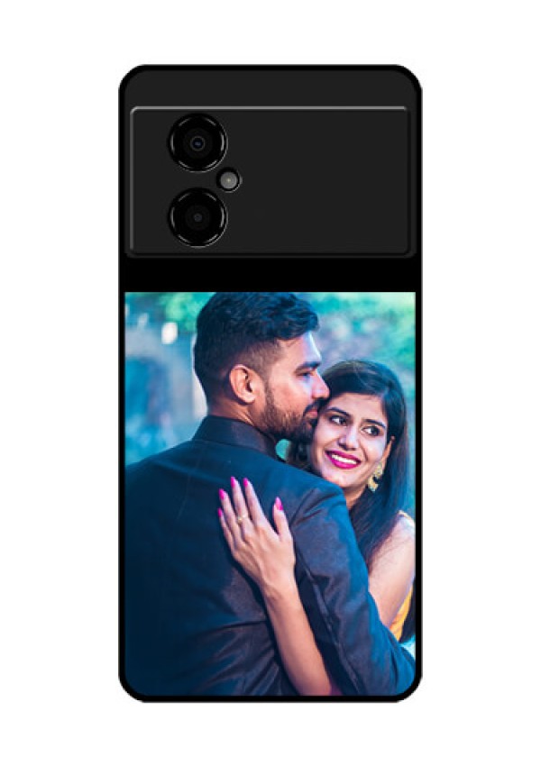 Poco M4 5G Custom Glass Phone Case - Upload Full Picture With Custom Color Design
