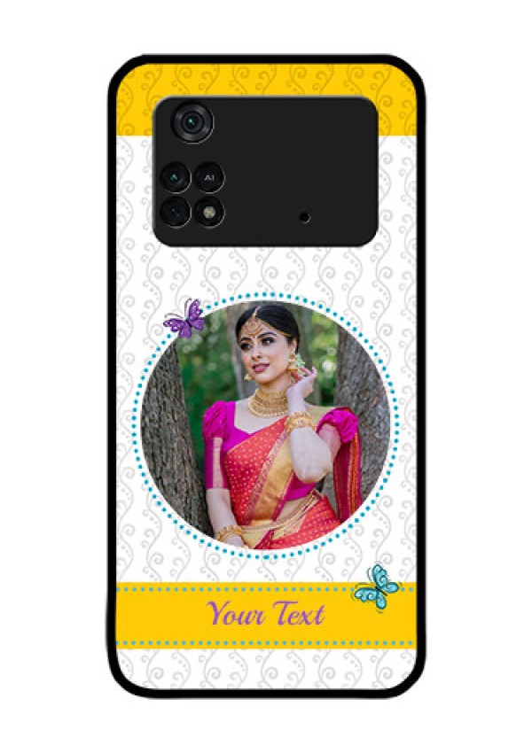 Poco M4 Pro 4G Custom Glass Mobile Case - Girls Premium Case Design