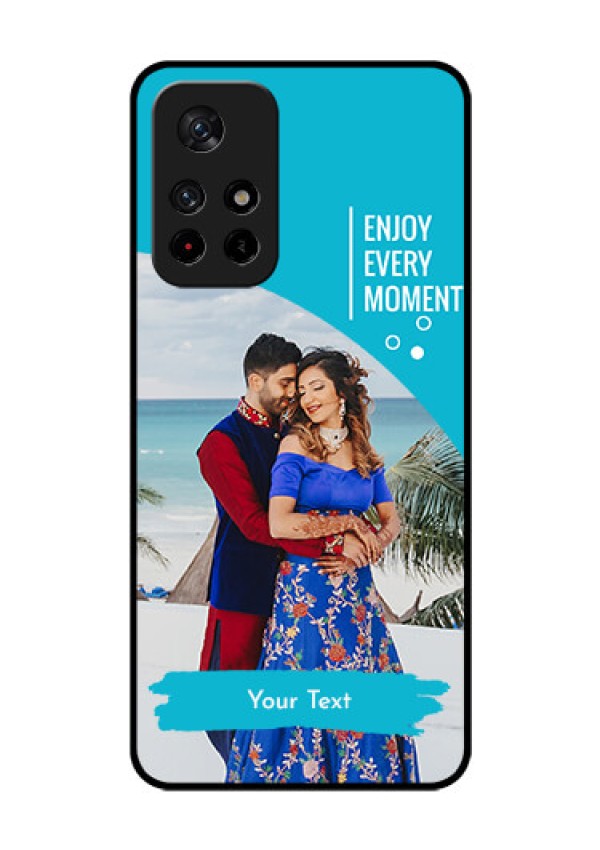 Poco M4 Pro 5G Custom Glass Mobile Case - Happy Moment Design