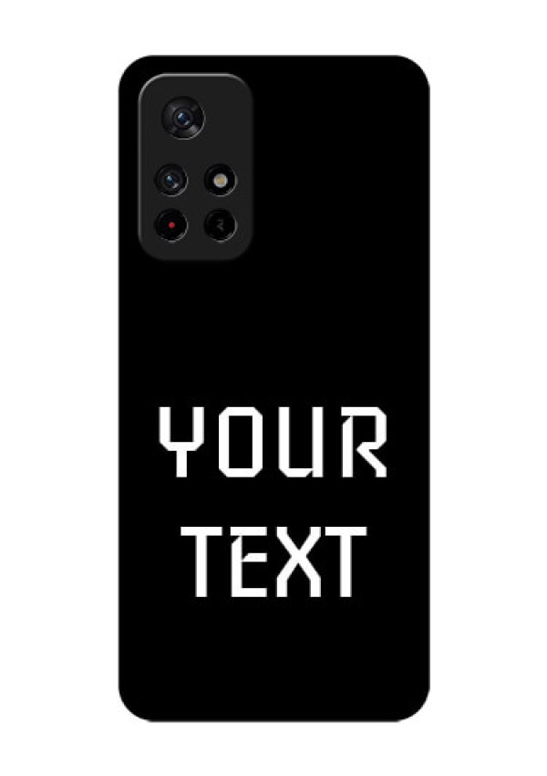 Poco M4 Pro 5G Your Name on Glass Phone Case