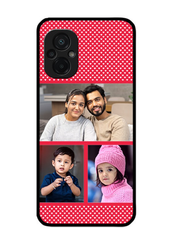 Poco M5 Personalized Glass Phone Case - Bulk Pic Upload Design