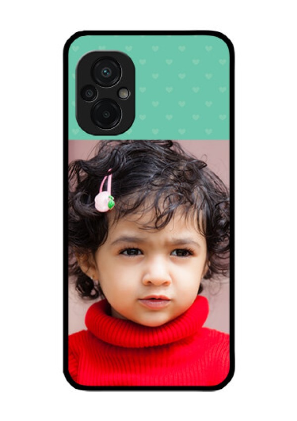 Poco M5 Custom Glass Phone Case - Lovers Picture Design