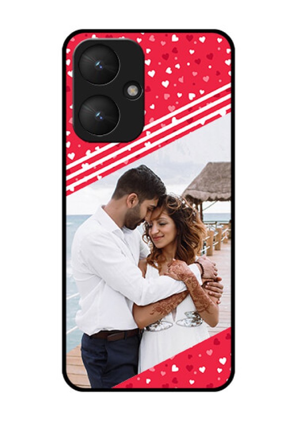Poco M6 5G Custom Glass Phone Case - Valentines Gift Design