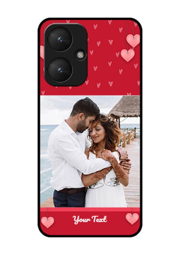 Poco M6 5G Custom Glass Phone Case - Valentines Day Design