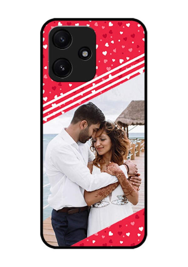 Poco M6 Pro 5G Custom Glass Mobile Case - Valentines Gift Design