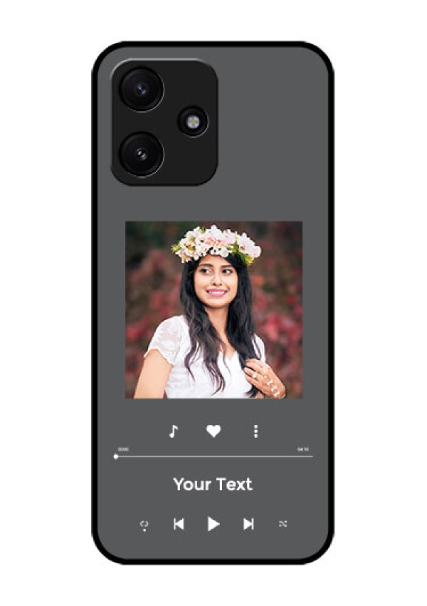 Poco M6 Pro 5G Custom Glass Mobile Case - Play The Music Design