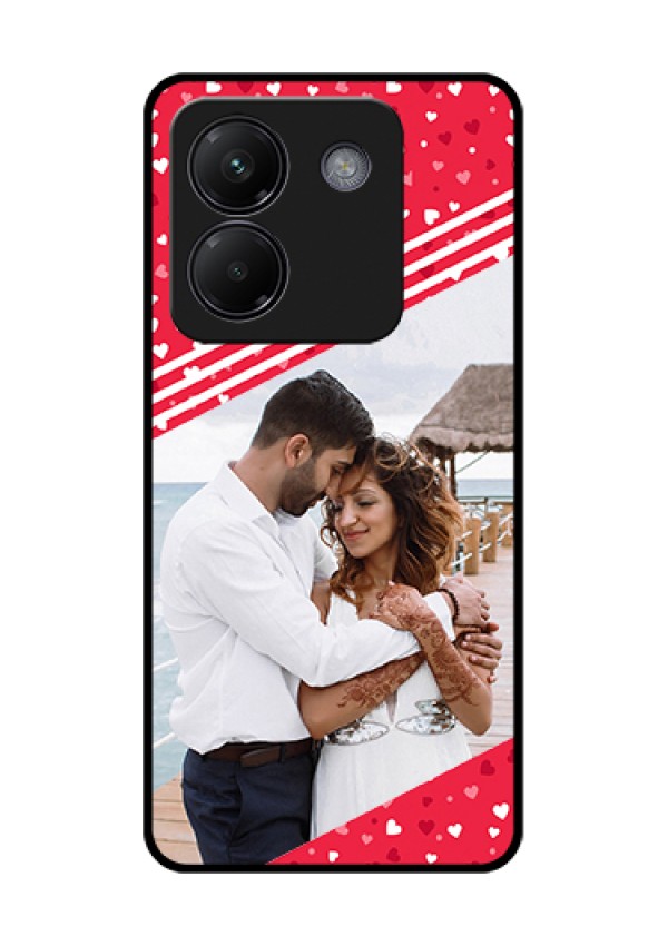 Poco M7 Pro 5G Custom Glass Phone Case - Valentines Gift Design