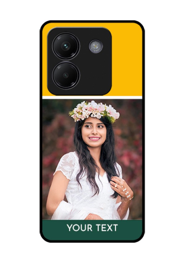 Poco M7 Pro 5G Custom Glass Phone Case - Love You Design