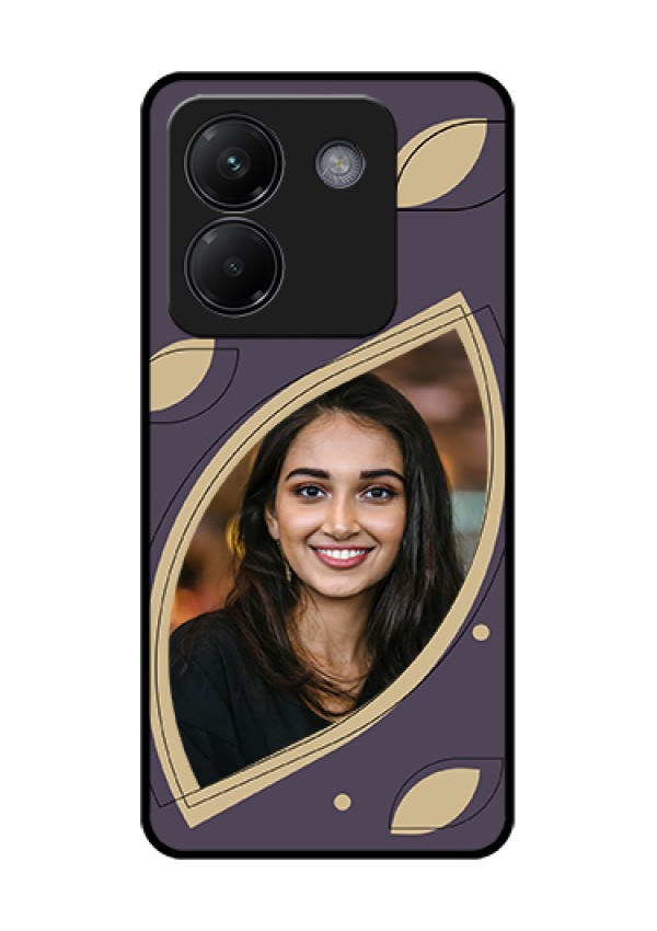 Poco M7 Pro 5G Custom Glass Phone Case - Falling Leaf Design