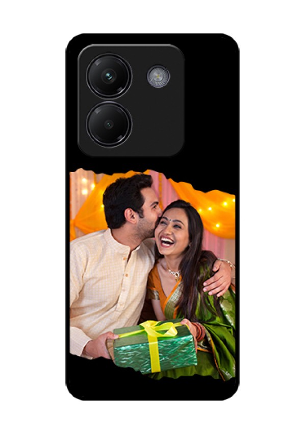Poco M7 Pro 5G Custom Glass Phone Case - Tear - Off Design