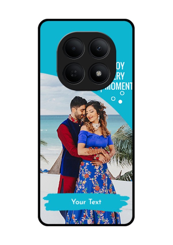 Poco M8 5G Custom Glass Phone Case - Happy Moment Design