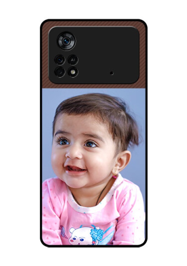 Poco X4 Pro 5G Custom Glass Mobile Case - Elegant Case Design