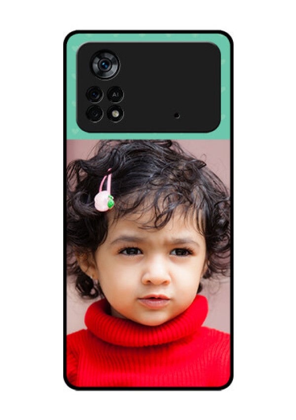 Poco X4 Pro 5G Custom Glass Phone Case - Lovers Picture Design