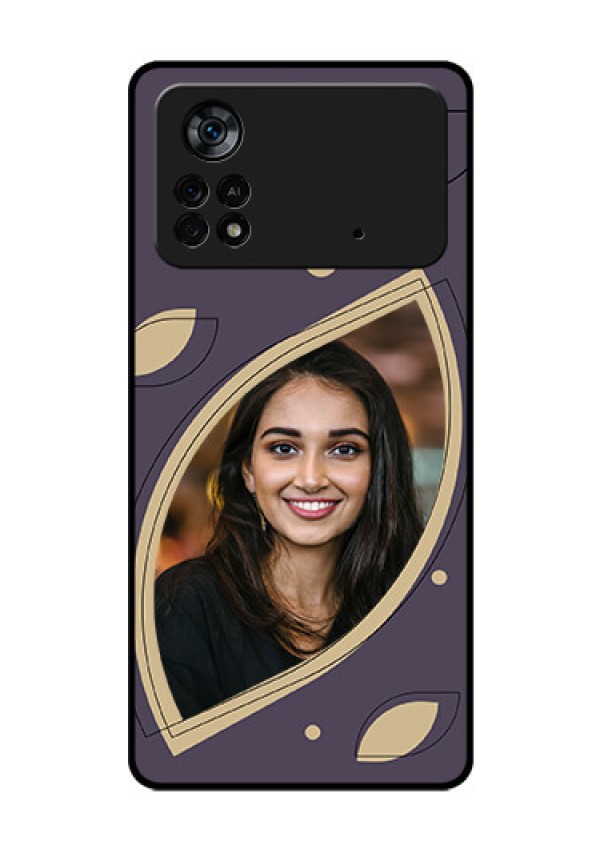 Poco X4 Pro 5G Custom Glass Mobile Case - Falling Leaf Design