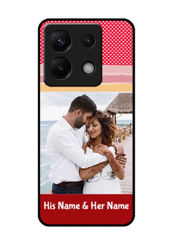 Poco X6 5G Custom Glass Phone Case - Premium Case Design