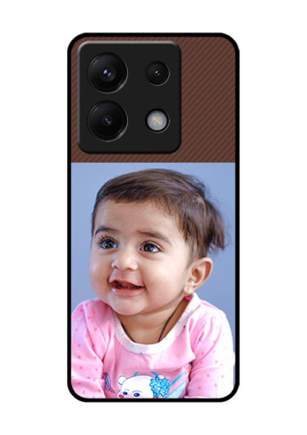 Poco X6 5G Custom Glass Phone Case - Elegant Case Design