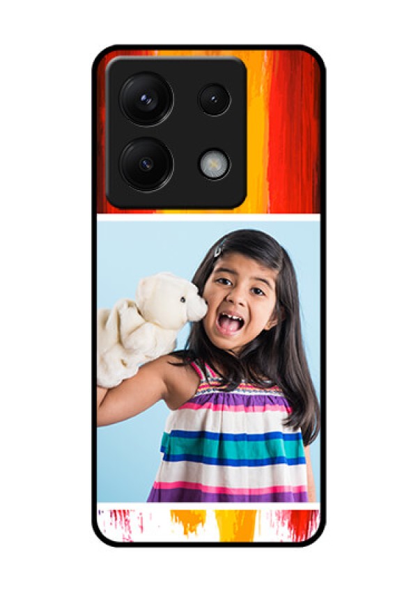 Poco X6 5G Custom Glass Phone Case - Multi Color Design