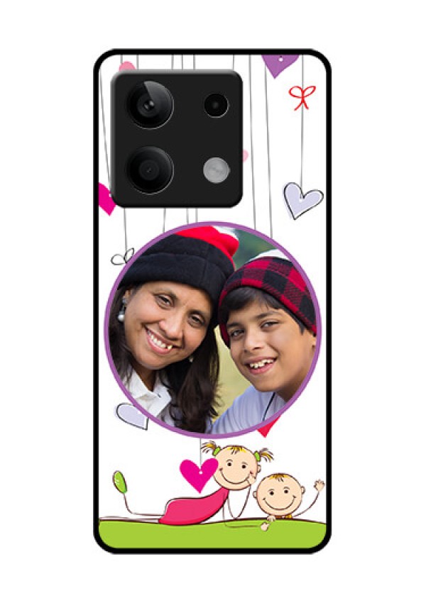Poco X6 Neo 5G Custom Glass Phone Case - Cute Kids Phone Case Design