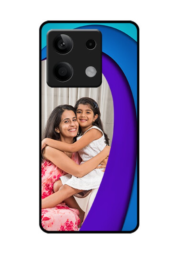 Poco X6 Neo 5G Custom Glass Phone Case - Simple Pattern Design