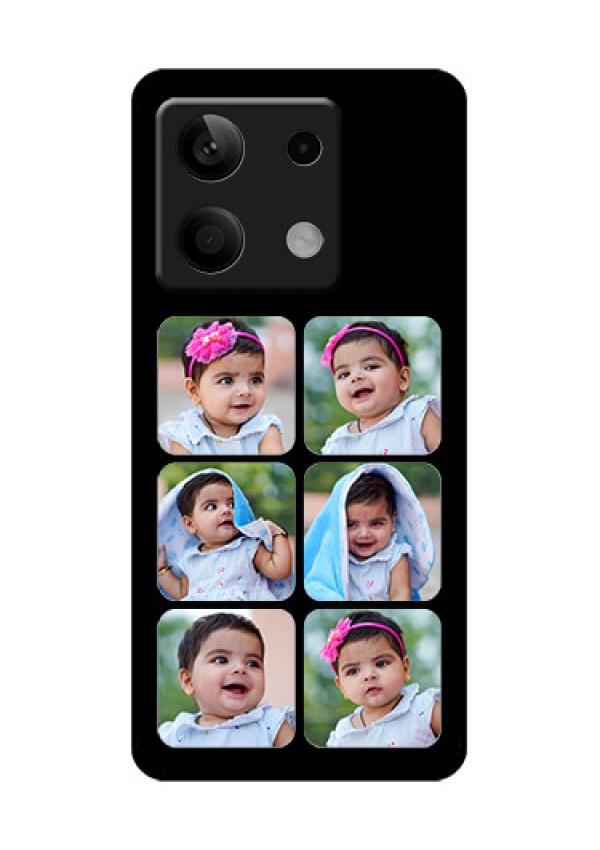 Poco X6 Neo 5G Custom Glass Phone Case - Multiple Pictures Design