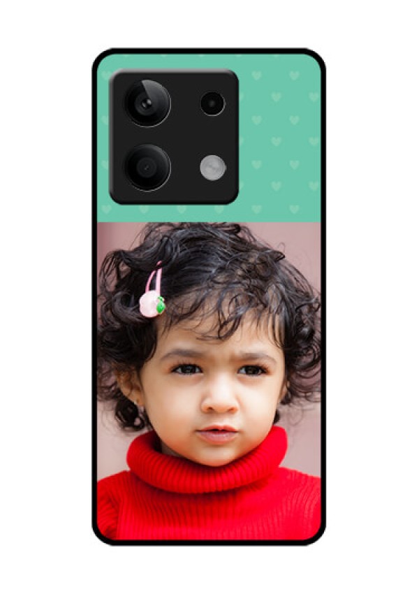 Poco X6 Neo 5G Custom Glass Phone Case - Lovers Picture Design