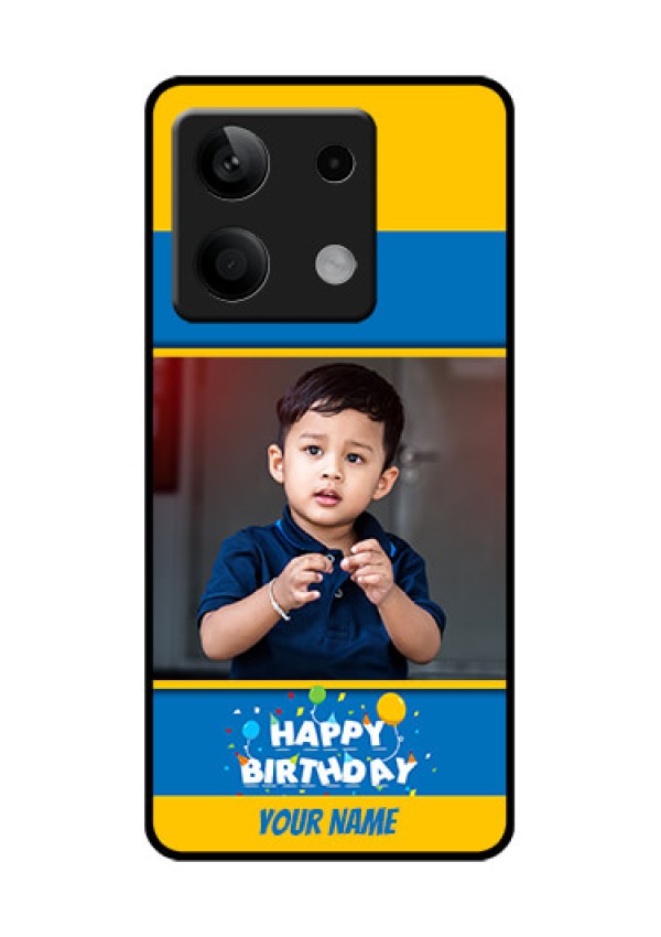 Poco X6 Neo 5G Custom Glass Phone Case - Birthday Wishes Design