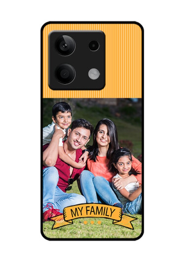Poco X6 Neo 5G Custom Glass Phone Case - My Family Design