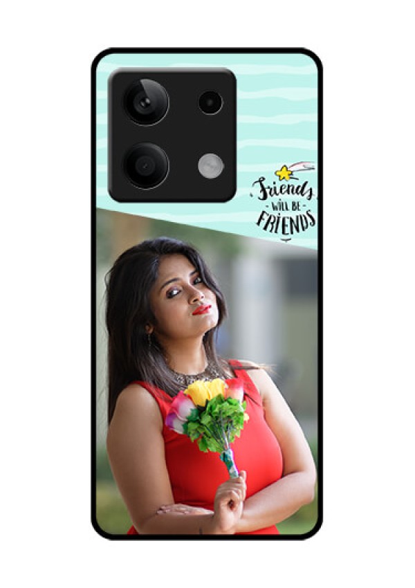 Poco X6 Neo 5G Custom Glass Phone Case - Friends Picture Icon Design