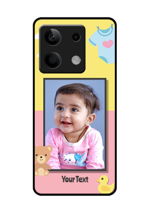 Poco X6 Neo 5G Custom Glass Phone Case - Kids 2 Color Design