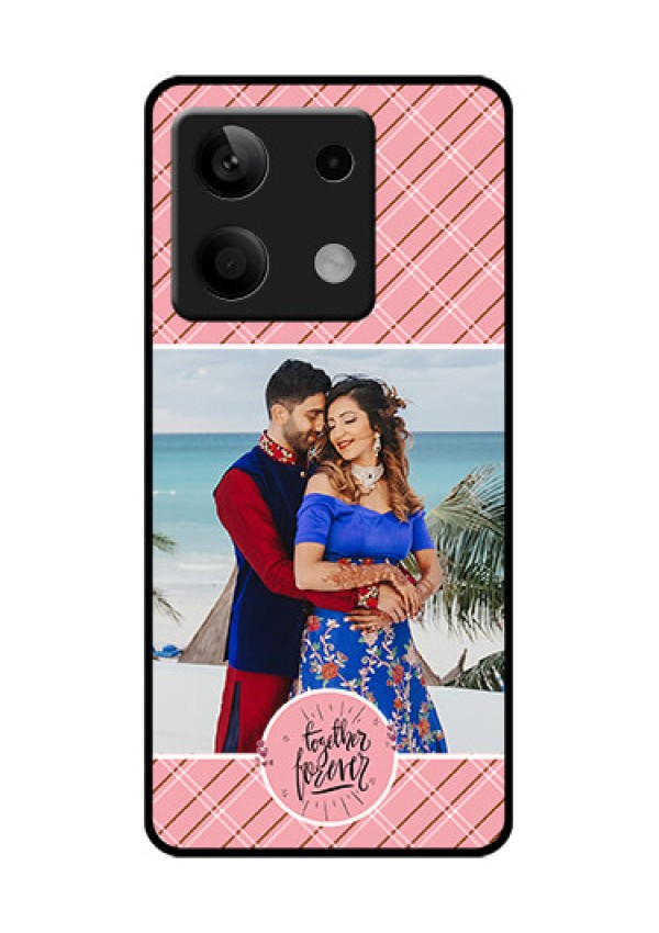 Poco X6 Neo 5G Custom Glass Phone Case - Together Forever Design