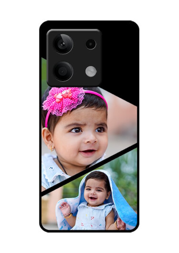 Poco X6 Neo 5G Custom Glass Phone Case - Semi Cut Design