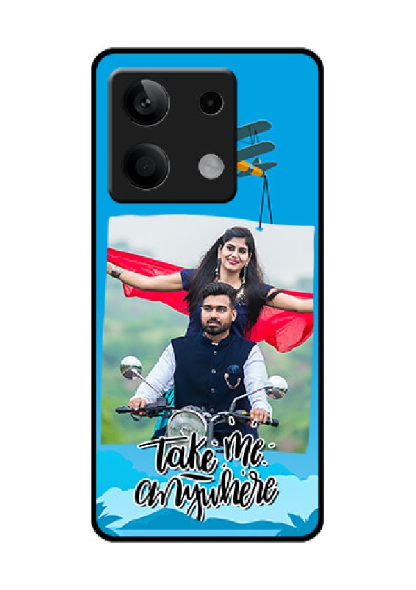 Poco X6 Neo 5G Custom Glass Phone Case - Traveller Design