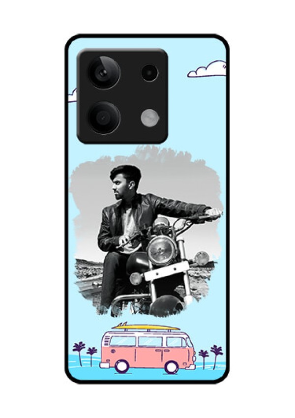 Poco X6 Neo 5G Custom Glass Phone Case - Travel & Adventure Design
